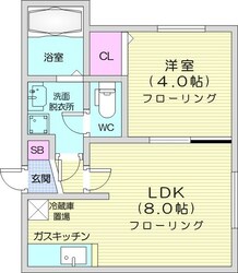 西１１丁目駅 徒歩12分 2階の物件間取画像